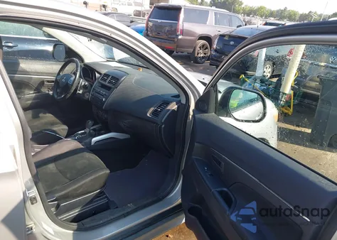 2013 Mitsubishi Outlander Sport Es from USA, damaged, VIN 4A4AP3AUXDE003010